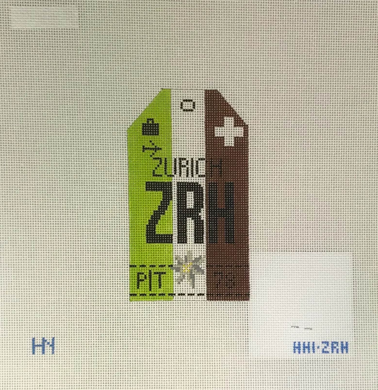 * Hedgehog Needlepoint HH1ZRH Zurich