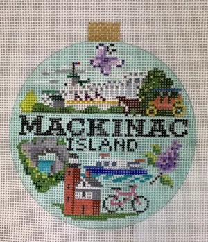 * Kirk & Bradley KB1445 Mackinac Island Travel Round