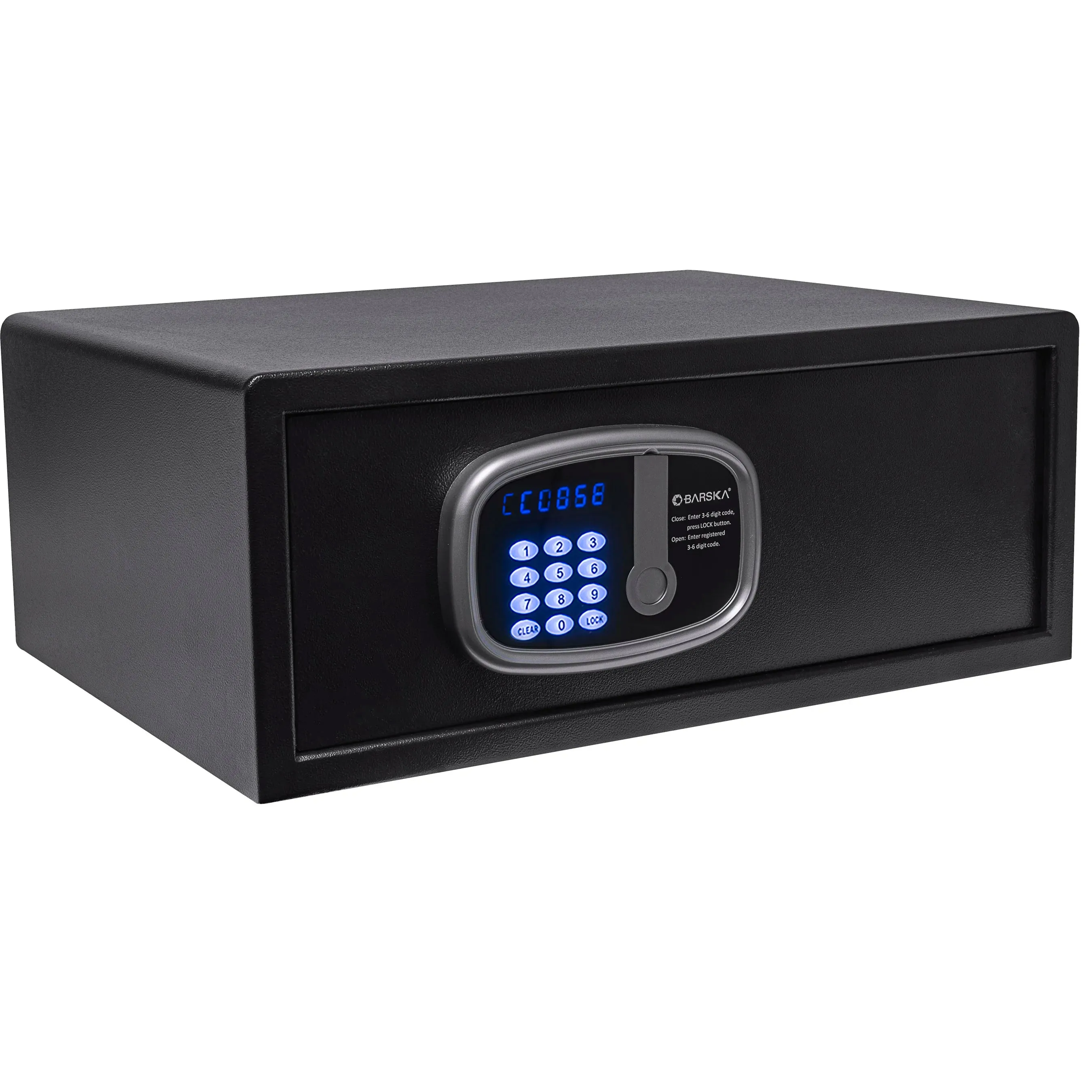 1 Cu. ft Laptop Hotel Safe with Audit Trail Capacity | HS13404