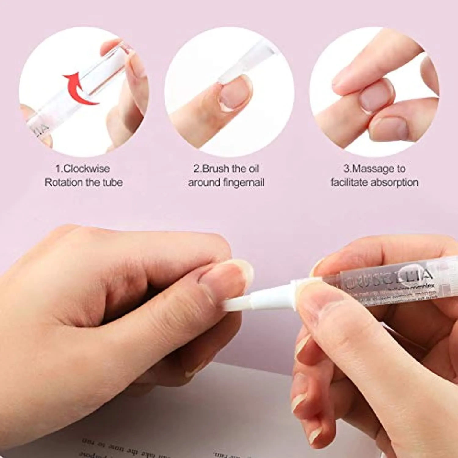 10pcs Cuticle Oil Pen and 3 in 1 Nail Glue