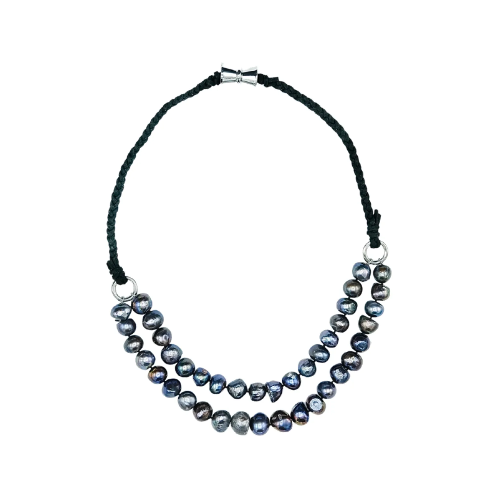 118-10-10 | BOMBAY NECKLACE (BLACK/BLACK)