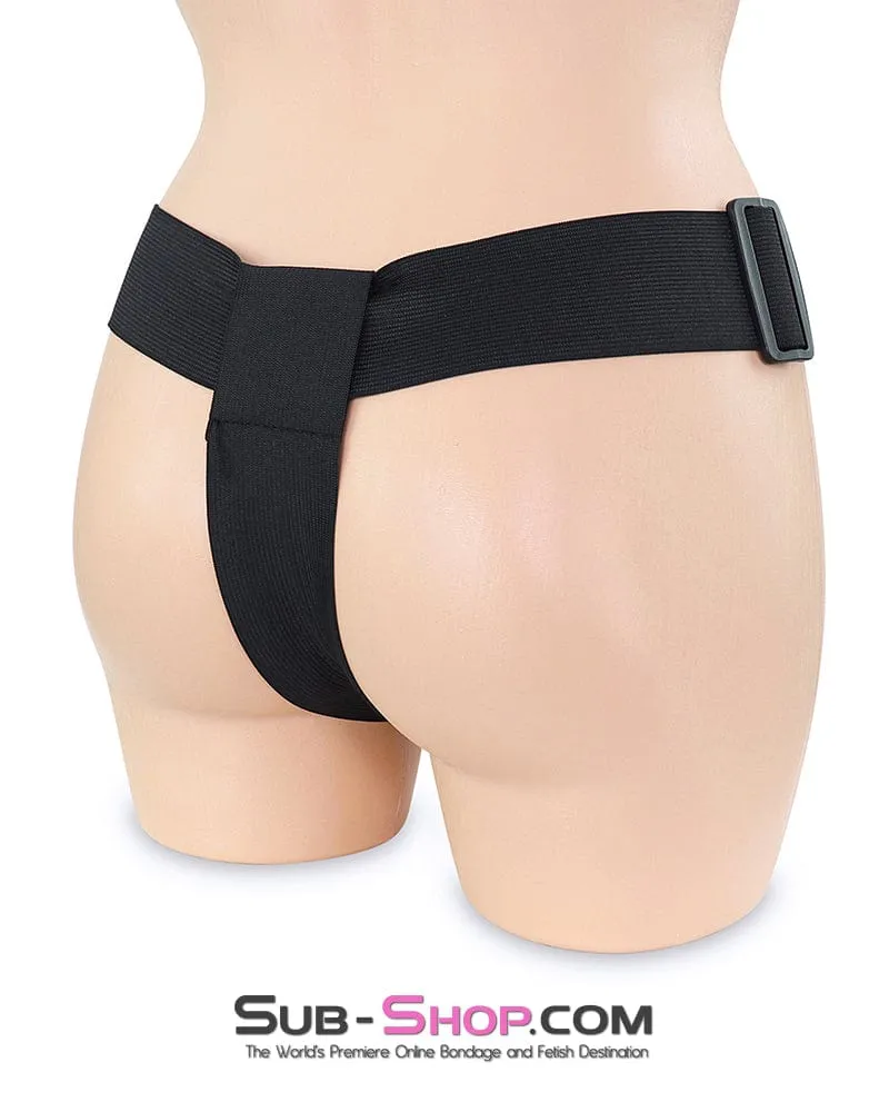 1350DL      Double Strap-On Pegging Set with Long and Short Textured Dildos