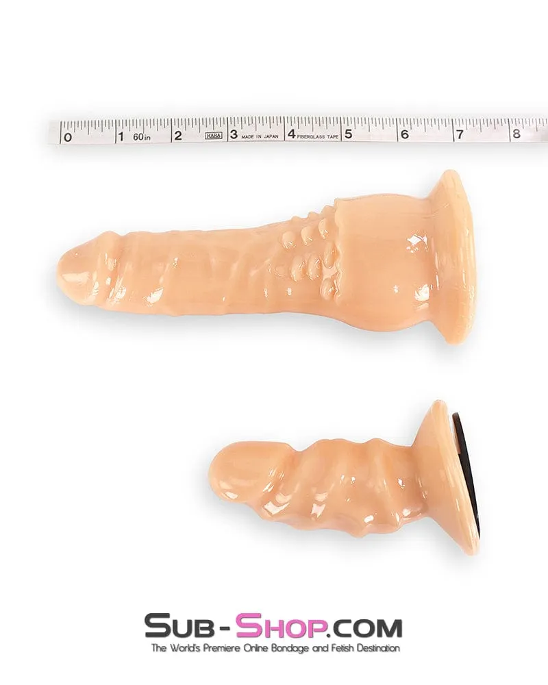 1350DL      Double Strap-On Pegging Set with Long and Short Textured Dildos