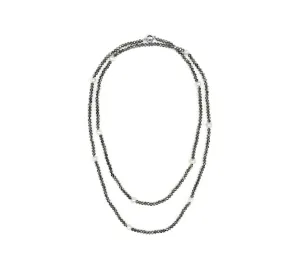 199-07 | GUNMETAL LITE CRYSTAL PEARL 42"