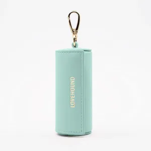 2 in 1 Poop Bag & Treat Holder - Aqua