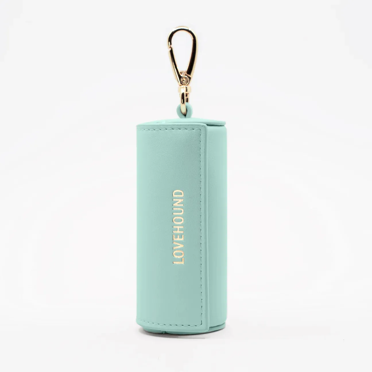 2 in 1 Poop Bag & Treat Holder - Aqua