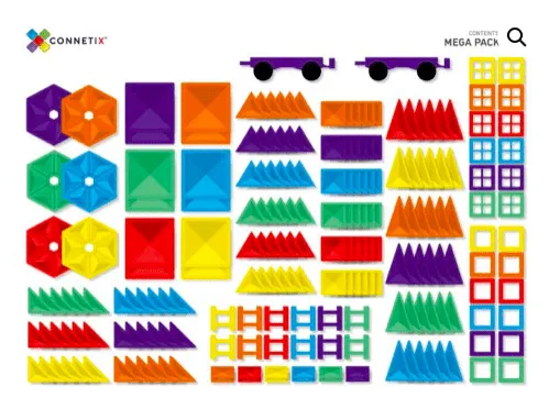 212 Piece Rainbow Mega Pack