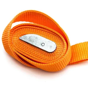 25mm Webbing Cam Strap - Orange - 3.5 Metre