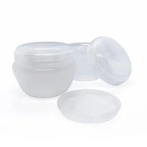 30ml Cosmetic 'Mushroom' Jars with Shive & Lid