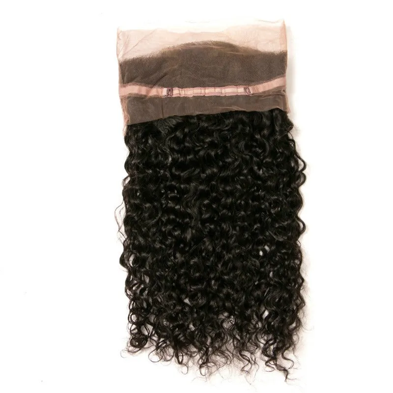 360 Lace Frontal Deep Wave 100 Human Hair