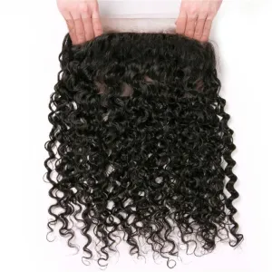 360 Lace Frontal Deep Wave 100 Human Hair