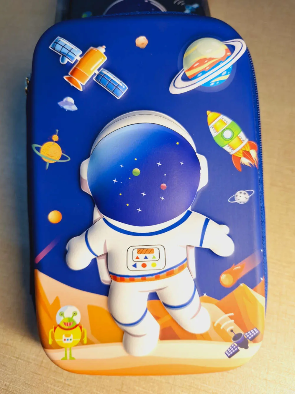 3D Space Astronaut Pencil Case For Kids