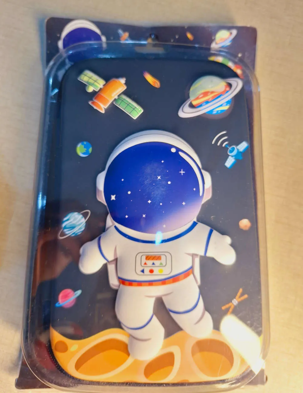 3D Space Astronaut Pencil Case For Kids