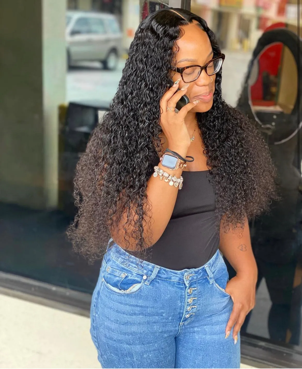 4x4 HD Brazilian Curly Closure