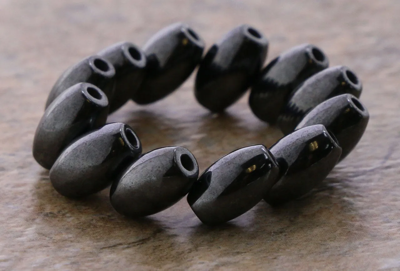 5X8mm Magnetic Hematite Rice Mh13