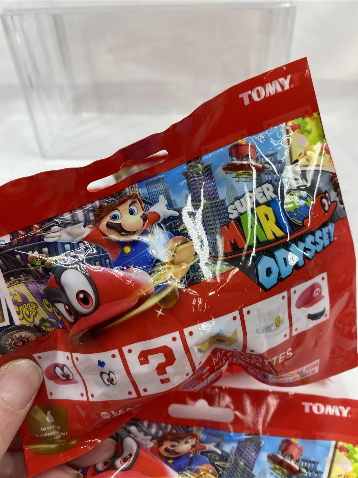 (6) Super Mario Odyssey Mascots Blind Bags New/Sealed Rare -