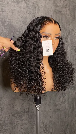 6x6 Curly Wig