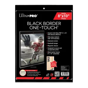 8" x 10" Black Border UV ONE-TOUCH Magnetic Holder