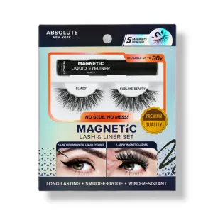 Absolute NY Magnetic Lash & Liner Set (Sublime Beauty)
