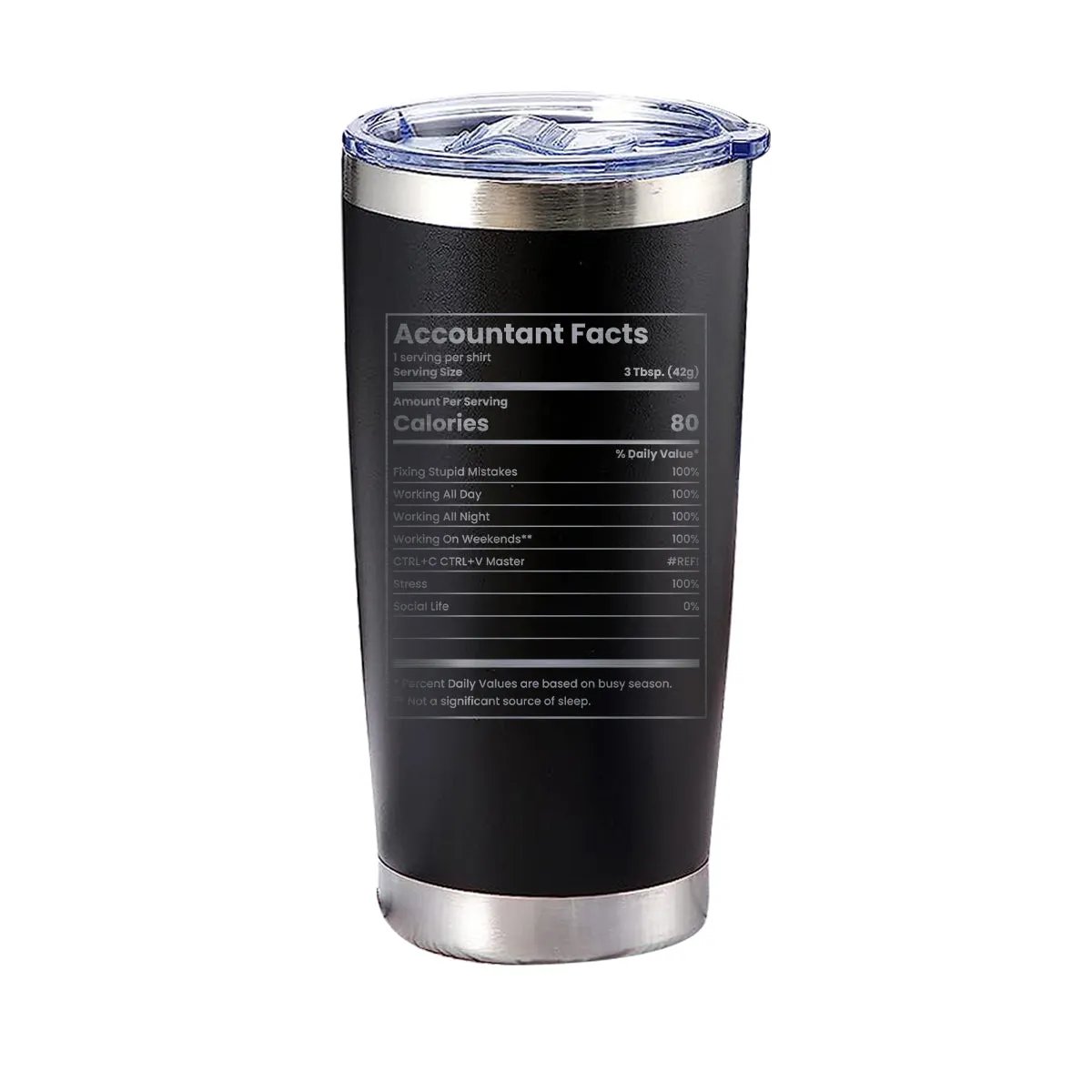 Accountant Facts Tumbler