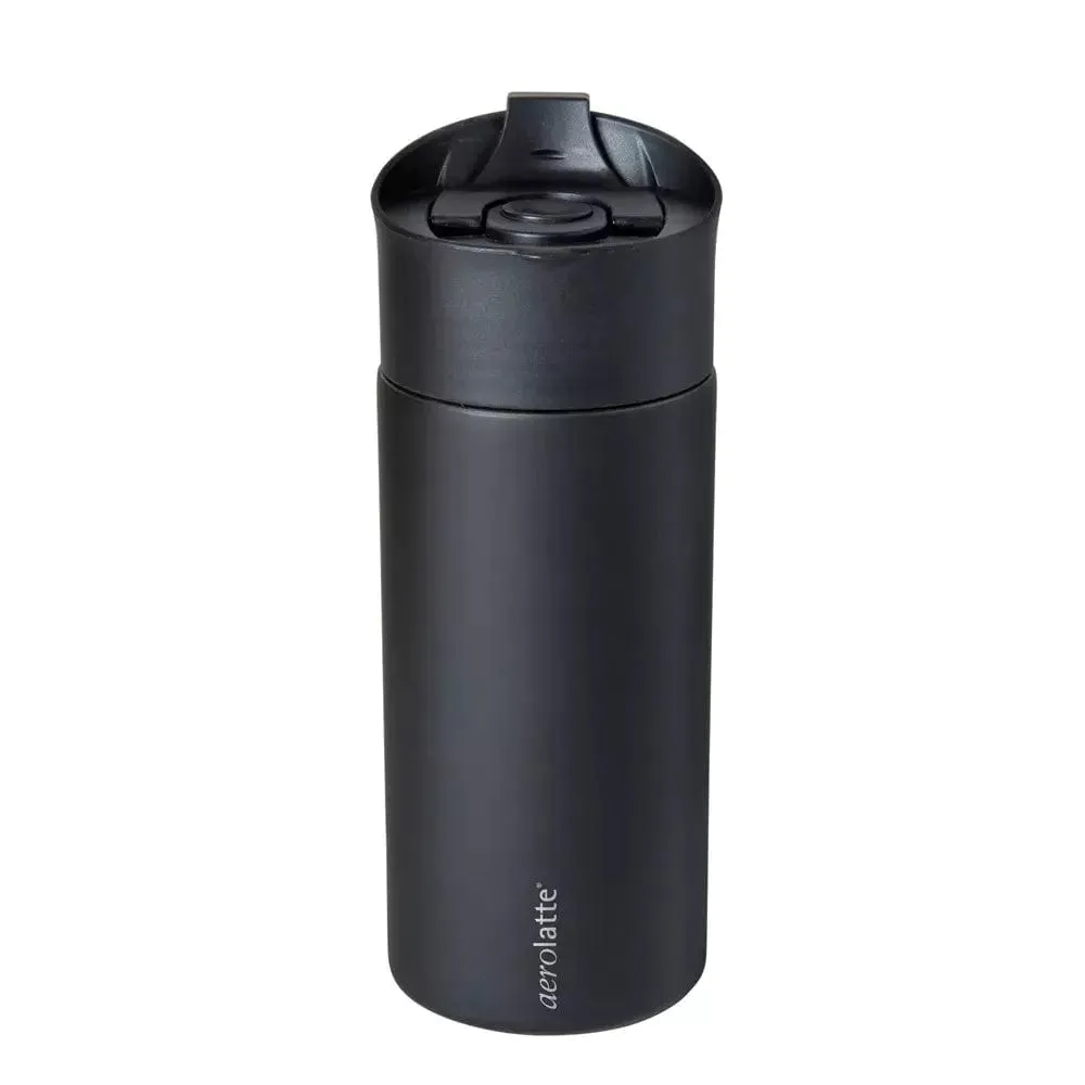 Aerolatte Press & Go French Press Coffee Travel Mug Double Walled 350ml DK-PG-BK