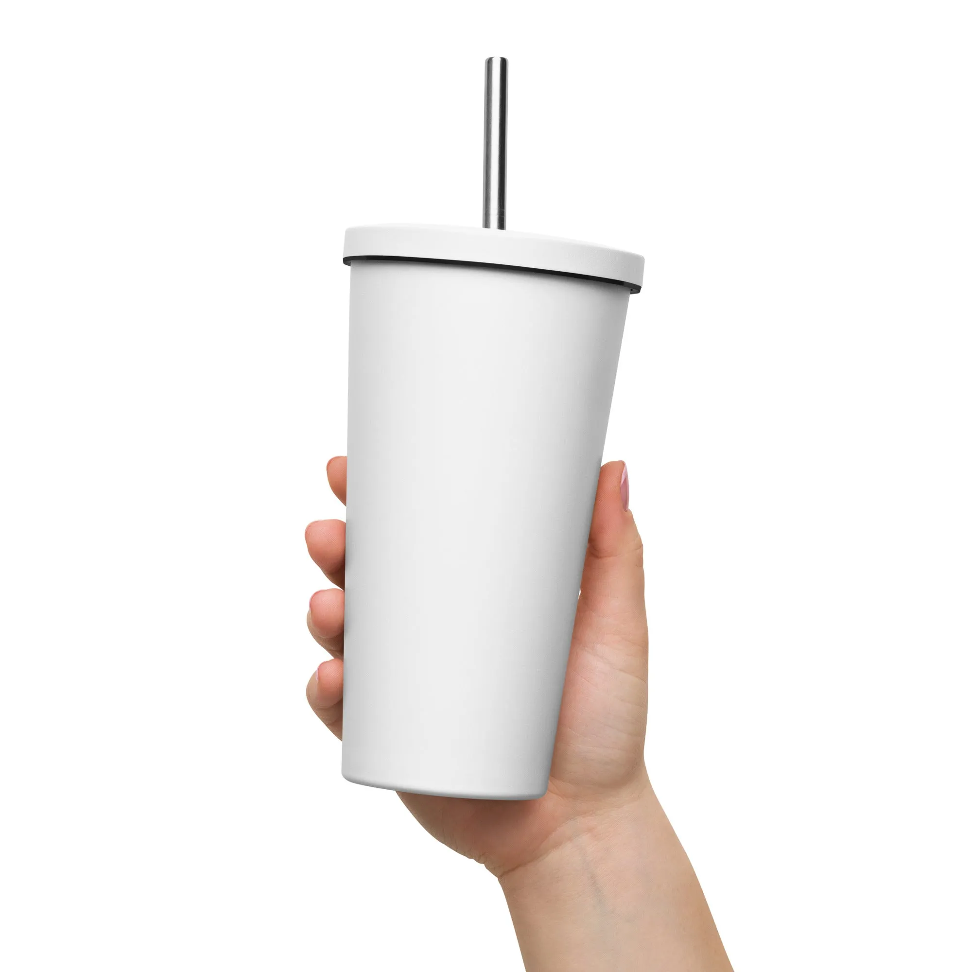 Allergic to Handcuffs – Raccoon Escape Insulated Tumbler with Straw