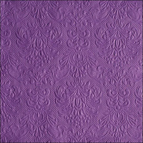 Ambiente Embossed Napkins Elegance Purple -  Available in 2 sizes