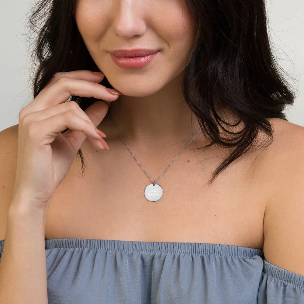 Andre Republic Disc Necklace