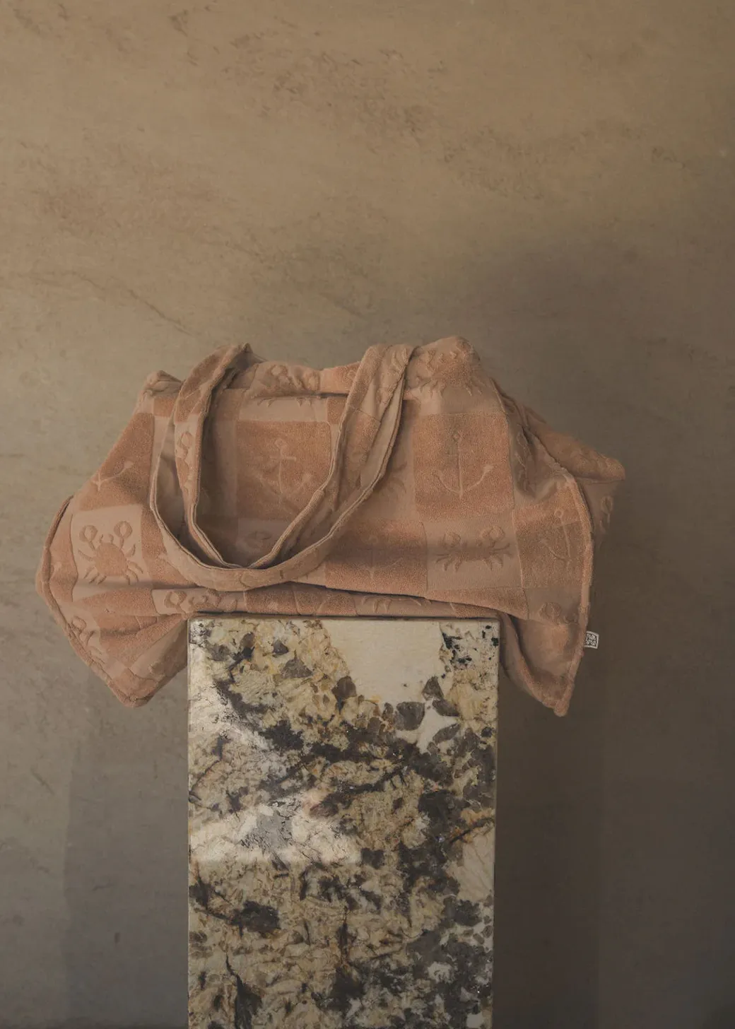 ARAMINTA JAMES Seaside Terry Tote Bag - Macadamia