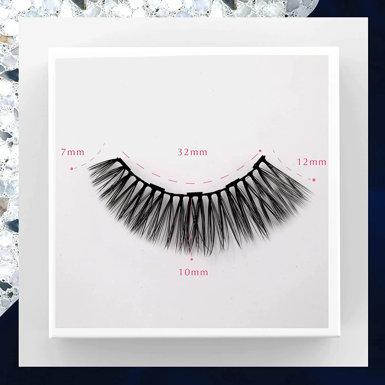Arishine Magnetic Eyelash kit, Magnetic Eyelashes with Eyeliner Kit, 5 Pairs Same Upgraded Reusable Magnetic Lashes , No Glue Needed 501