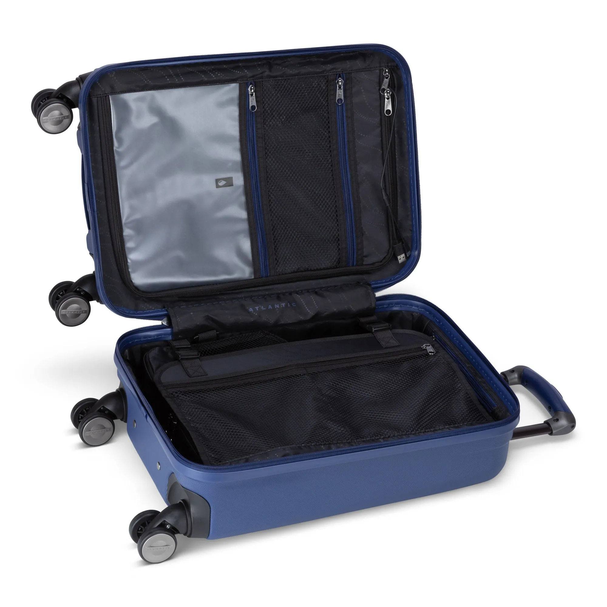 Atlantic Propeller 19" Hardside Spinner Carry-on with Packing Cube