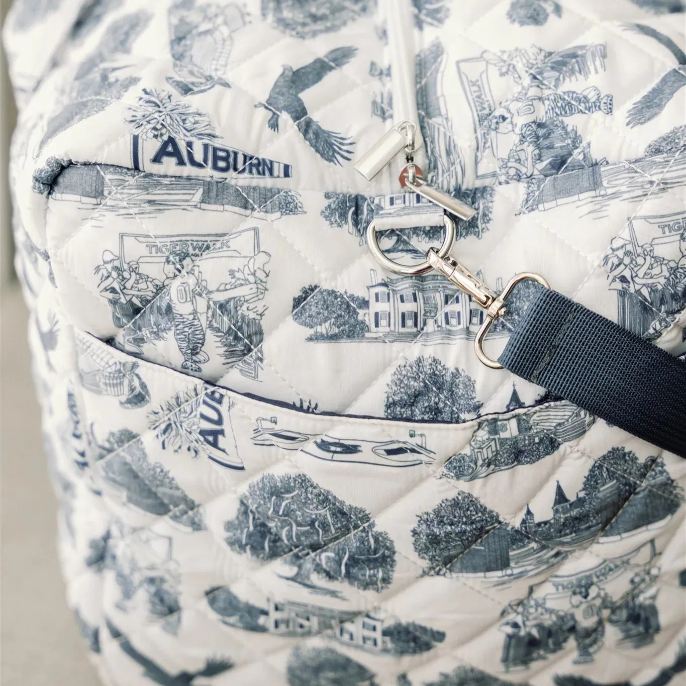Auburn University Quilted Duffle