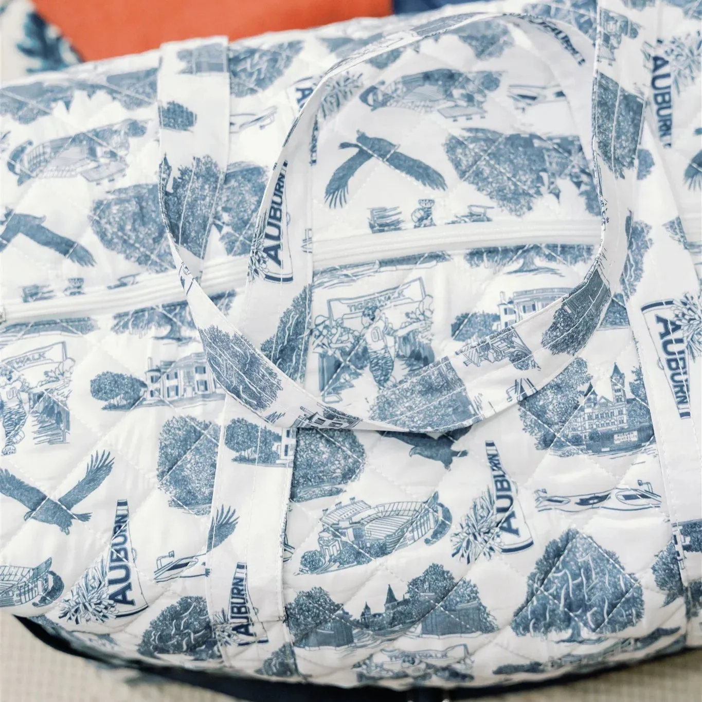 Auburn University Quilted Duffle