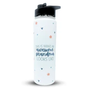 Awesome Grandma 24 oz Insulated Water Bottle