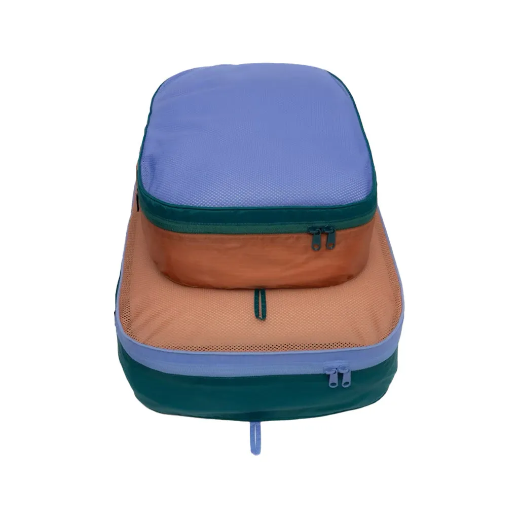 Baggu Large Packing Cube Set, Mesh Canyon