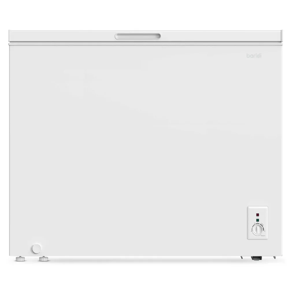 Baridi Freestanding Chest Freezer 199L with Thermostat - White - B