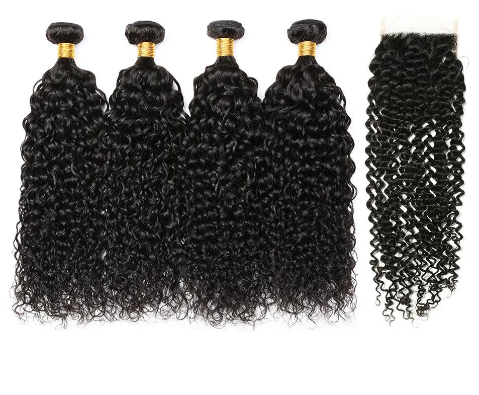 BE 3 Bundle Deal "Kinky Curly/ Closure"