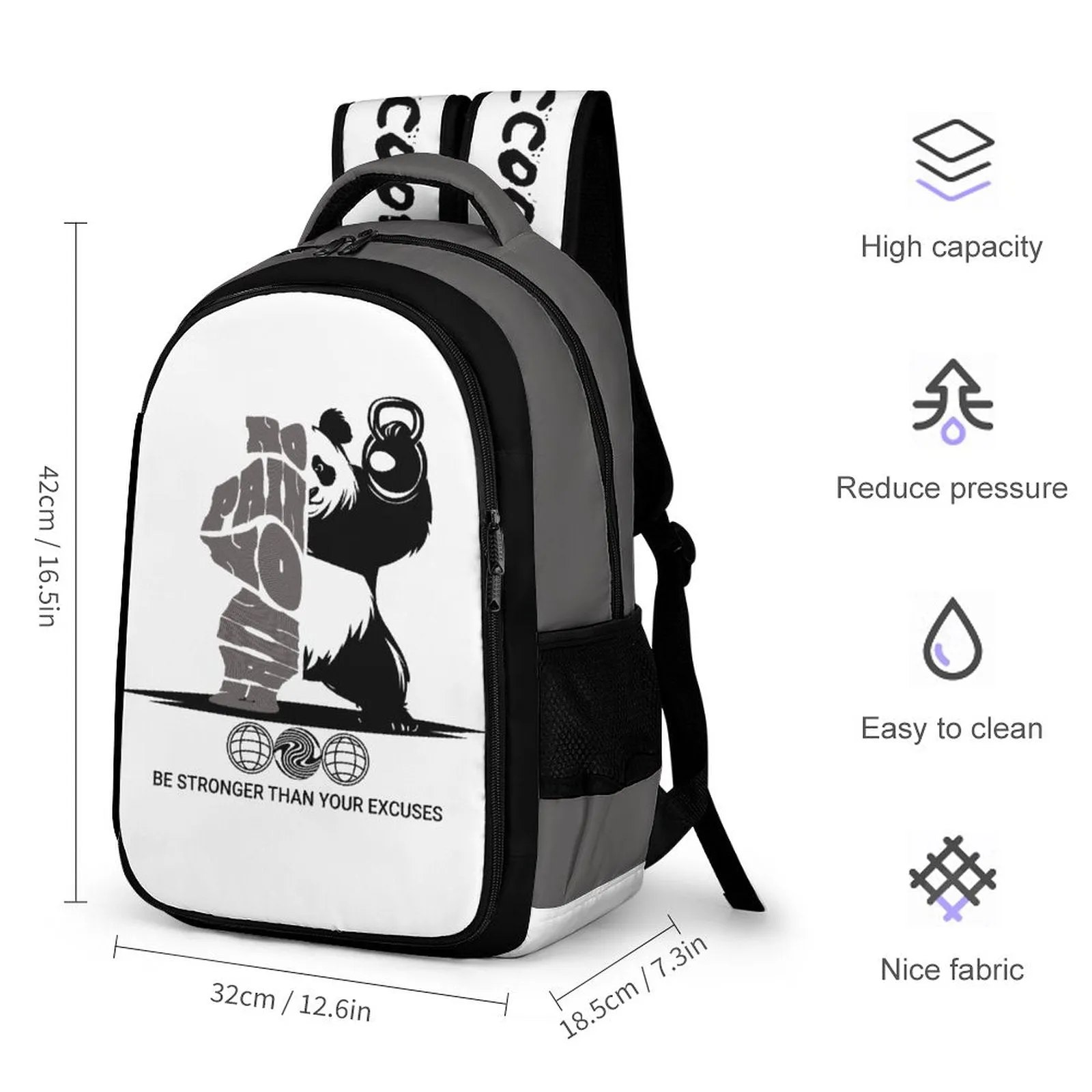 Be Stronger - Multi-Pocket Travel Bag