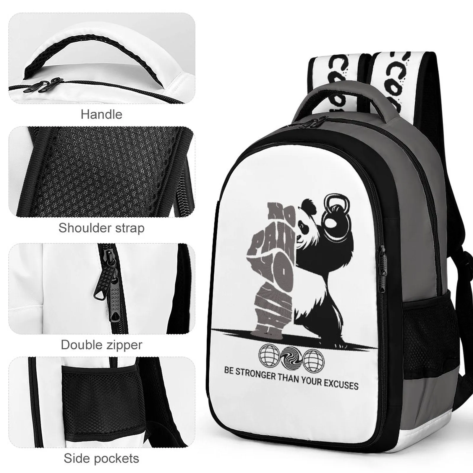 Be Stronger - Multi-Pocket Travel Bag