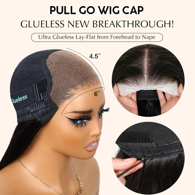 Beginner Friendly Ready to Wear Pre Cut Lace Super Natural Kinky Curly Wear Go Wig with Pre-bleached Knots & Plucked Hairline