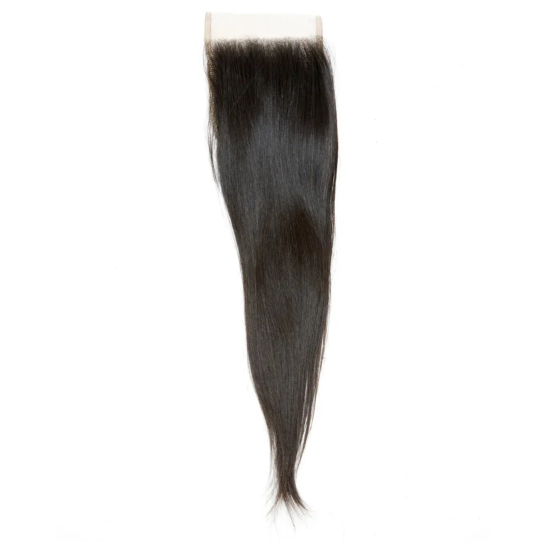 Belle Raw Straight Standard 3.5" x 4" Closure