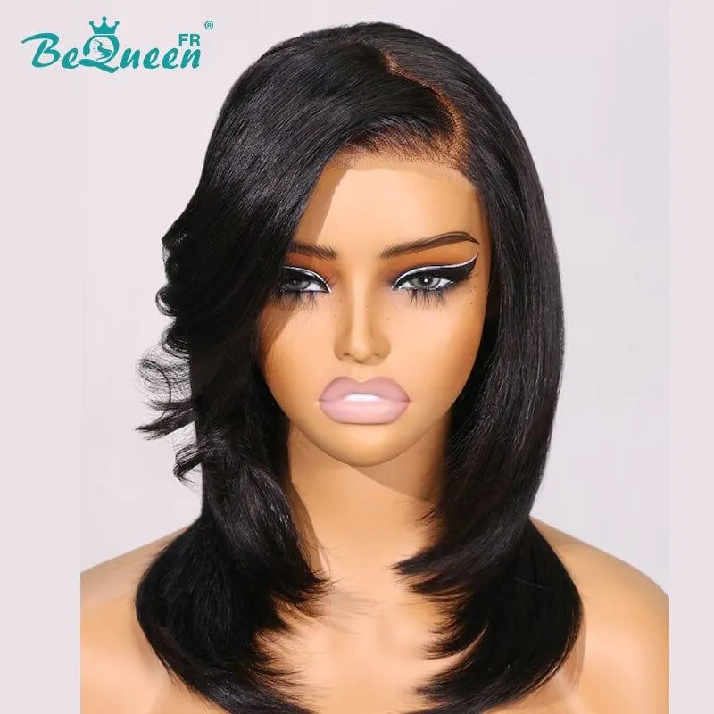 BeQueen “Kelly” Perruque Longue Lisse avec Lace Closure 5X5 Sans colle
