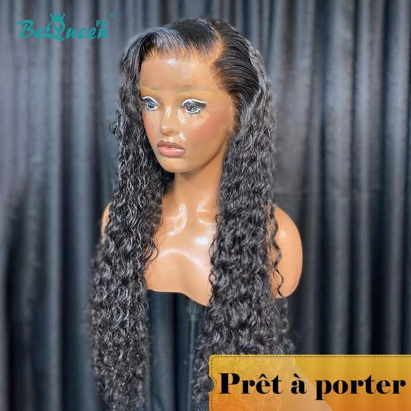 BeQueen "Sisi" Perruque Customisée Longue Water Wave Prêt à porter Sans Colle 4X4 Sans Colle 4X4 Petit Prix FOU