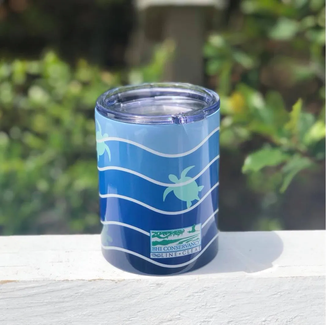BHI Conservancy Swimming Sea Turtles Travel Tumbler