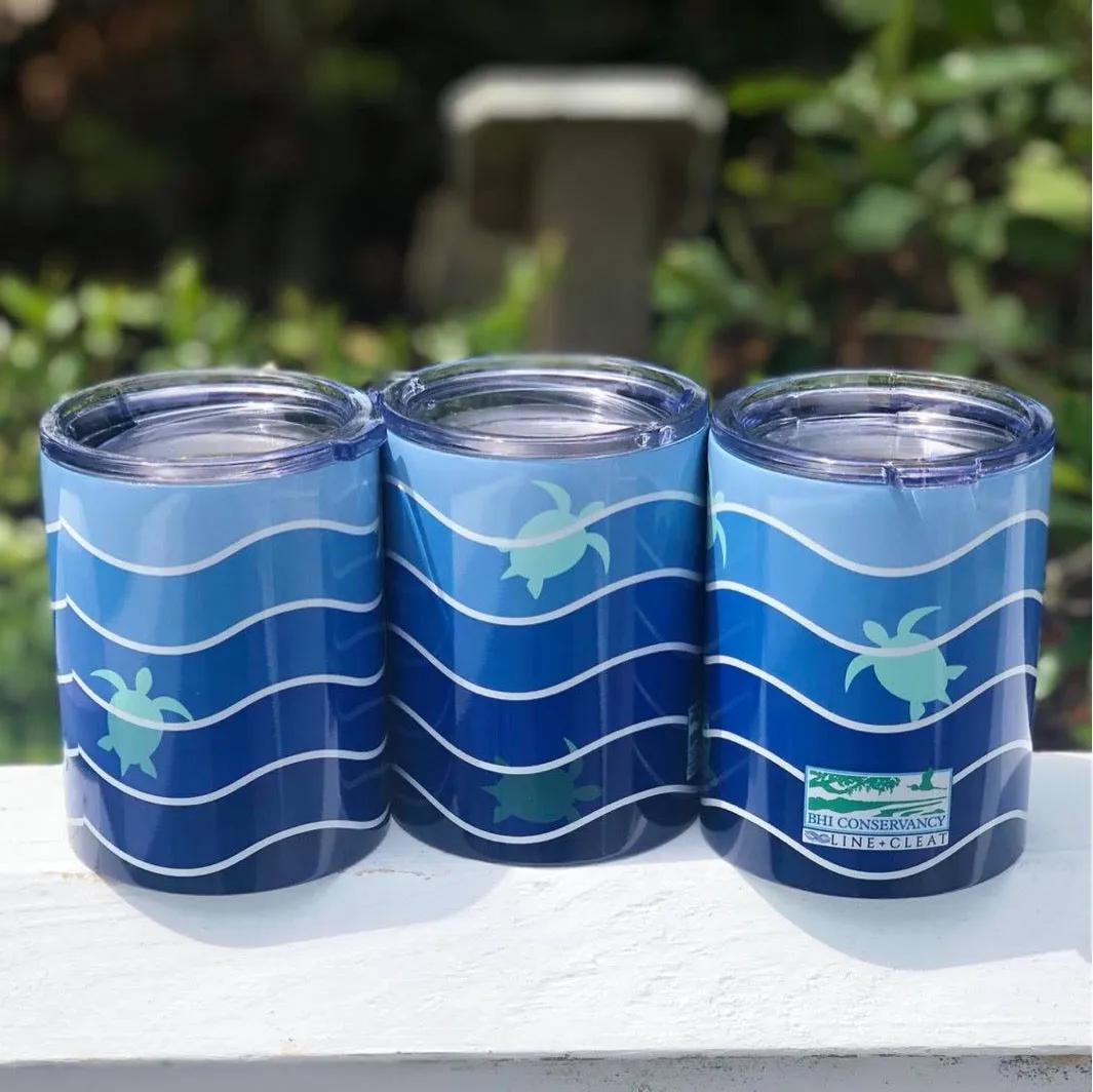 BHI Conservancy Swimming Sea Turtles Travel Tumbler