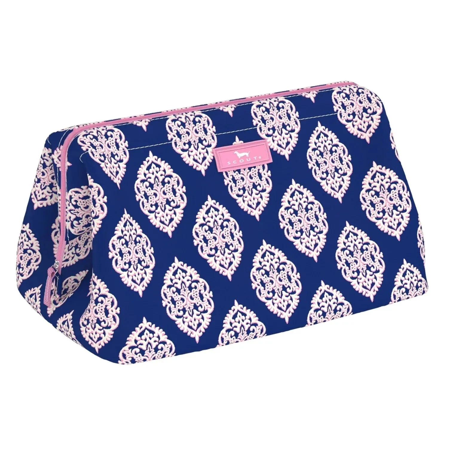 Big Mouth Wide Mouth Makeup Bag Large- Brooch the Subject