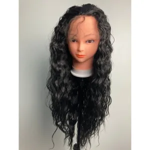Black Curly Wigs ,Kinky Curly Lace Front Wig