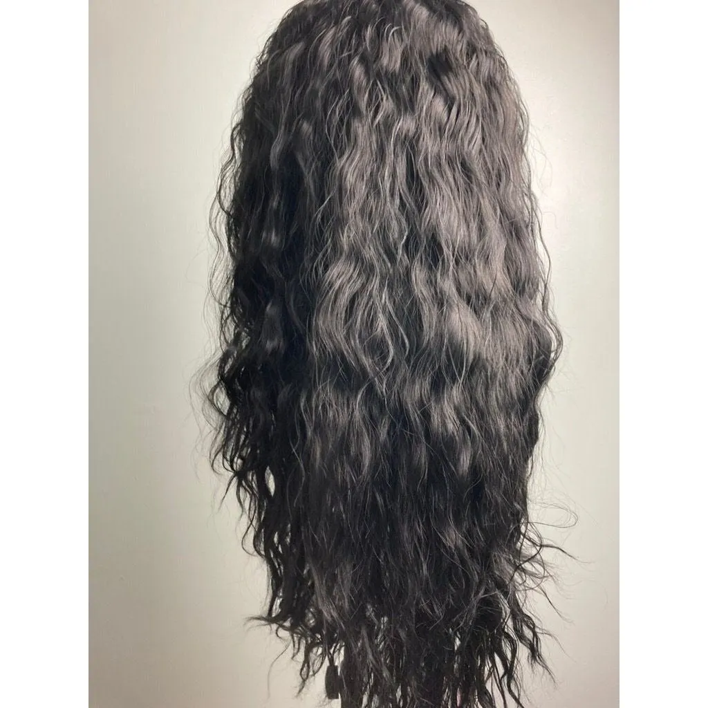 Black Curly Wigs ,Kinky Curly Lace Front Wig