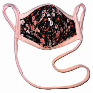 Black Floral w/ Pocket Infinity | Peach