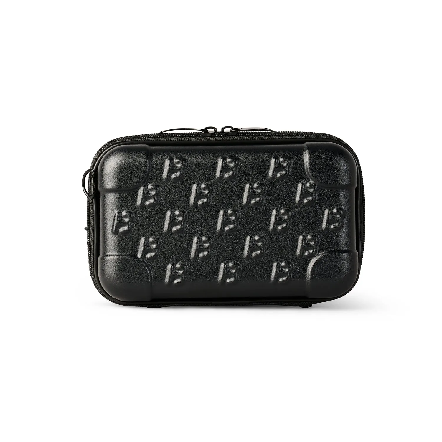 BLACK MATTE CROSS BODY BAG